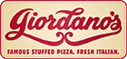 Giordanos Pizzeria Menu