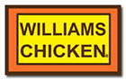 Williams Chicken Menu